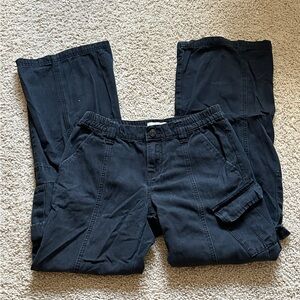 PacSun Black Low Rise Cargo Pants